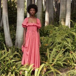 Doen sol dress in tea rose